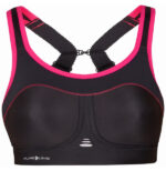 Compression bra sort/pink