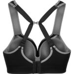 Bag Padded Athletic Bra sort/grå